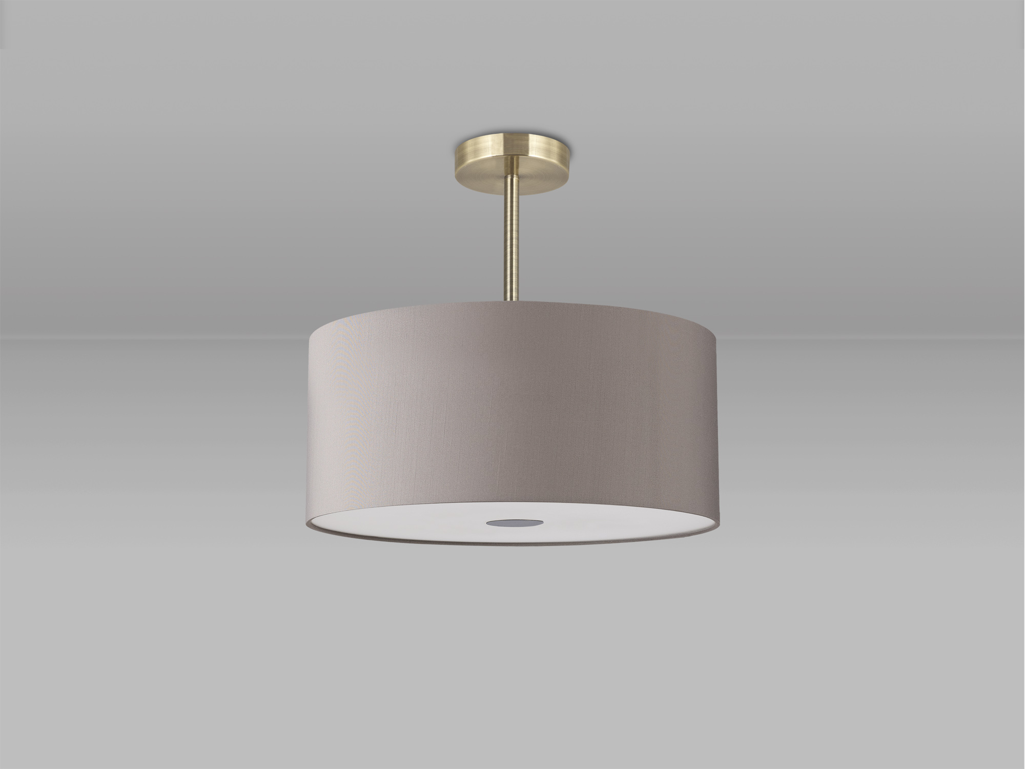 Baymont AB GR Ceiling Lights Deco Semi Flush Fittings